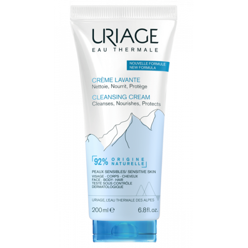 Uriage Cleansing Cream for sensitive and dry skin 200ml, view 1