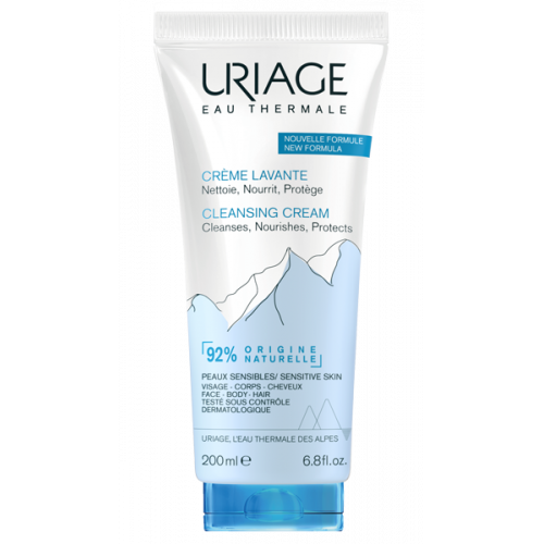 Uriage Cleansing Cream for sensitive and dry skin 200ml, view 1