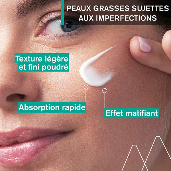 Uriage Hyséac 3-Regul, applied to the face