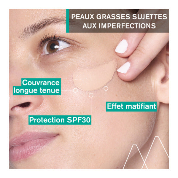 Uriage Hyséac 3-Regul, applied to the face