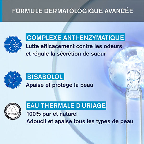 Uriage Puissance 3, key ingredients: anti-enzymatic complex, bisabolol and Uriage thermal water
