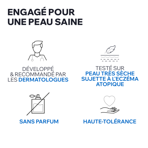 Uriage Xemose C8+, four feature icons in French