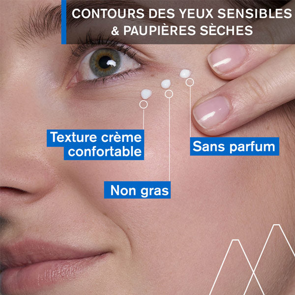Uriage Xemose, applied to the eye area