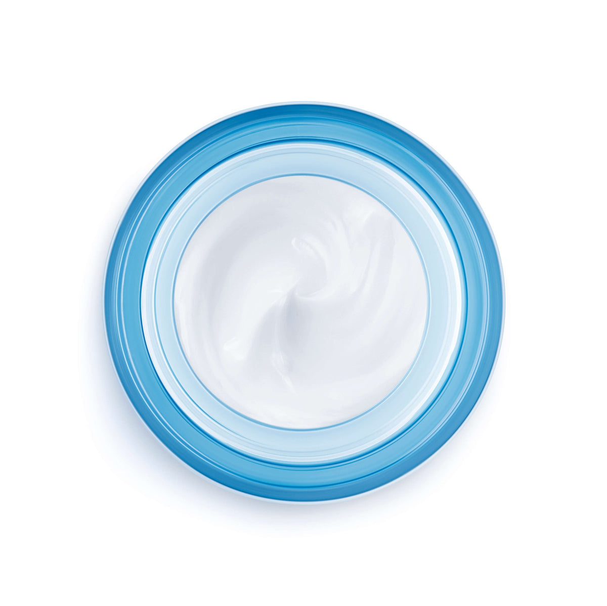 Vichy Aqualia Thermal, open jar showing the cream from above