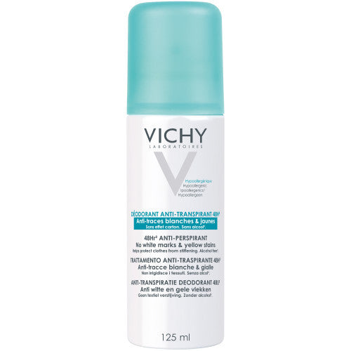 Vichy 48H Anti-Perspirant Aerosol Deodorant No Marks spray can, view 1