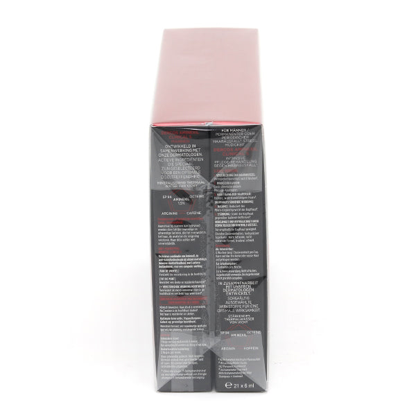 Vichy Dercos Aminexil, side view of the box