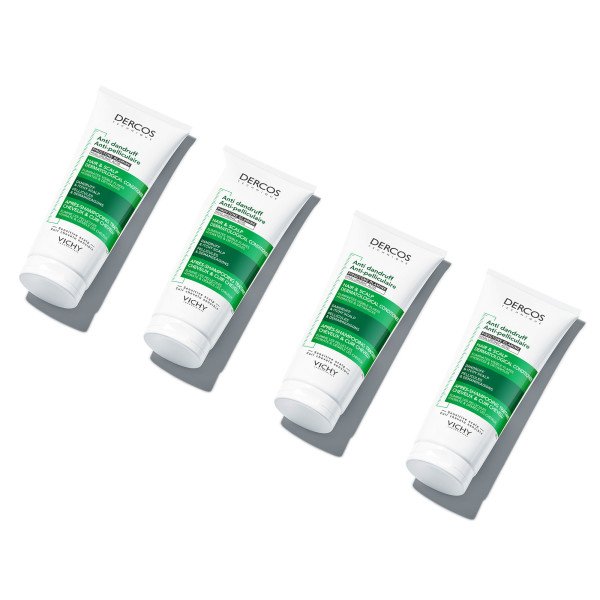 Vichy Dercos, four tubes in a diagonal row