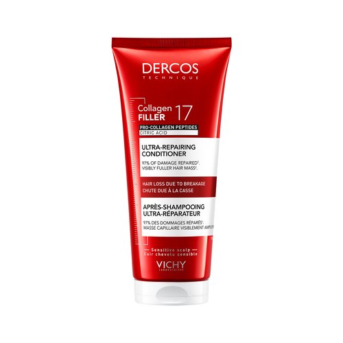 Vichy Dercos Collagen Filler 17 Ultra Repair Conditioner