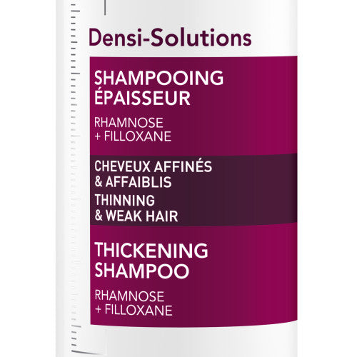Vichy Dercos Densi-Solutions Thickening Shampoo 250ml for fine and thinning hair, packaging detail