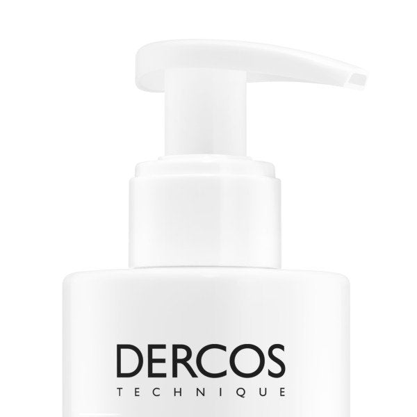 Vichy Dercos Densi-Solutions, close-up of the pump bottle top