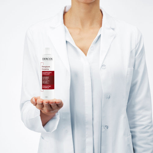 Vichy Dercos Energy+ Energizing Anti-Hair Loss Shampoo with Aminexil, product close-up
