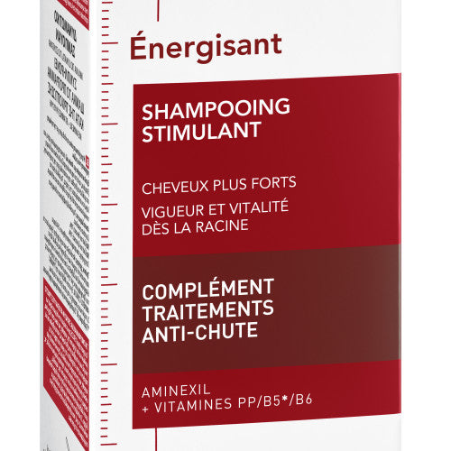 Vichy Dercos Energy+ Energizing Anti-Hair Loss Shampoo with Aminexil, side view