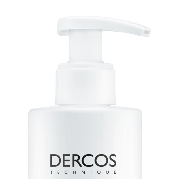 Vichy Dercos Kera-Solutions, close-up of the pump bottle top