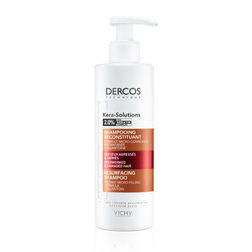 Vichy Dercos Kera-Solutions Replenishing Shampoo 250ml for damaged and breakage-prone hair, view 1