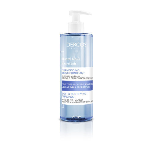 Vichy Dercos Mineral Doux Shampoo 400ml, view 1