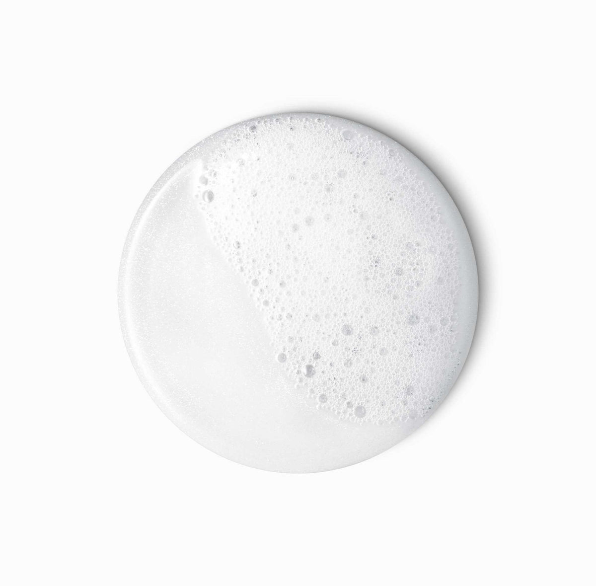 Vichy Dercos PSOlution, foam texture swatch