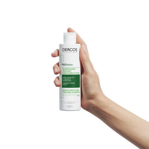 Vichy Dercos PSOlution Keratoreducing Treatment Shampoo 250ml, side view