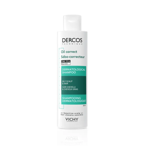 Vichy Dercos Sébo-Correcteur Dermatological Shampoo 200ml, view 1