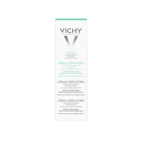Vichy Tolerance Depilatory Cream for sensitive skin, legs, underarms, and bikini line, alternate angle
