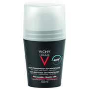 Vichy Homme 48H Anti-Perspirant Roll-On Deodorant for Sensitive Skin, view 1