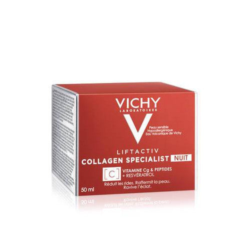 Vichy Liftactiv Collagen Specialist Nuit Night Cream 50ml, side view