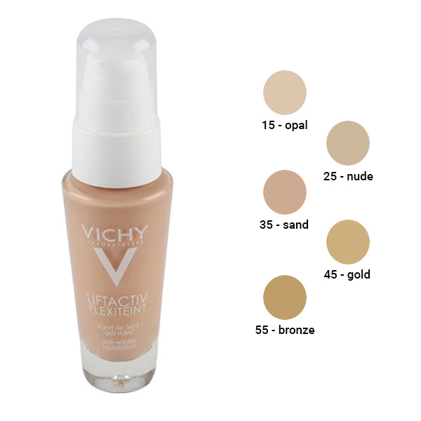 Vichy Liftactiv Flexiteint Anti-Wrinkle Foundation SPF 20 Shade 35 Sand