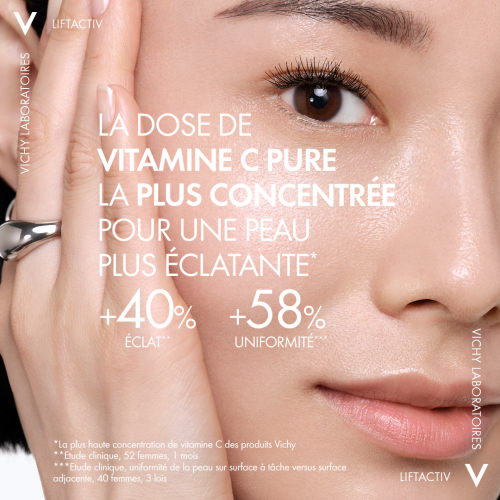 Vichy Liftactiv Supreme Vitamin C Serum 20ml, packaging detail