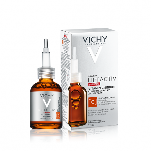 Vichy Liftactiv Supreme Vitamin C Serum 20ml, ingredient panel