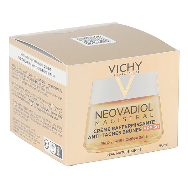 Vichy Neovadiol 50ml, three-quarter view of the Magistral box