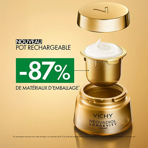 Vichy Neovadiol Longevity, refill and jar