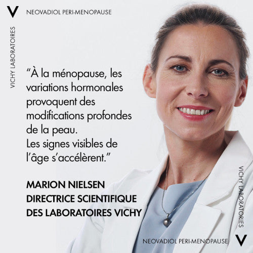 Vichy Neovadiol Revitalizing Redensifying Night Cream for perimenopause and menopause, ingredient panel