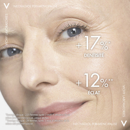 Vichy Neovadiol Revitalizing Redensifying Night Cream for perimenopause and menopause, side view