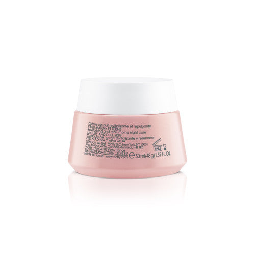 Vichy Neovadiol Rose Platinium Night Cream 50ml for post-menopausal skin, side view