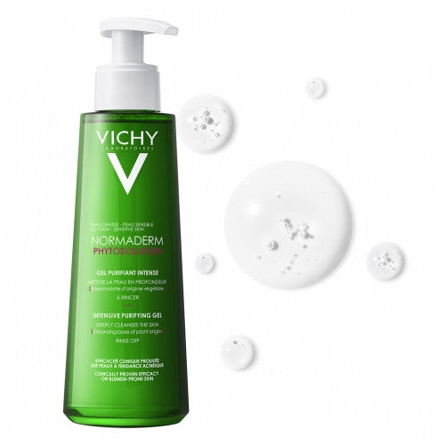 Vichy Normaderm Phytosolution Purifying Gel for oily acne-prone skin, alternate angle