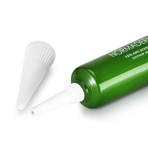 Vichy Normaderm S.O.S. Sulphur Anti-Blemish Paste 20ml spot treatment tube, side view