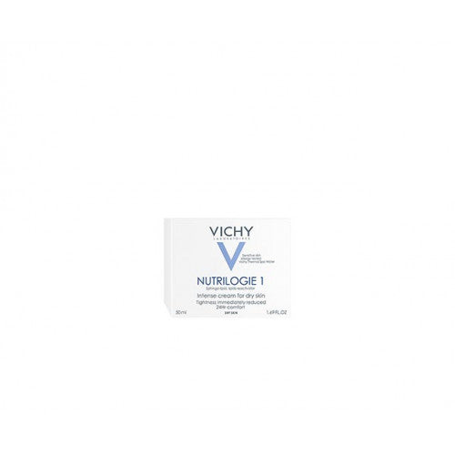 Vichy Nutrilogie 1 Dry Skin Day Cream 50ml, packaging detail