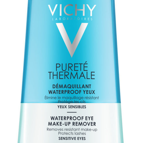 Vichy Pureté Thermale Waterproof Eye Makeup Remover 100ml, product close-up