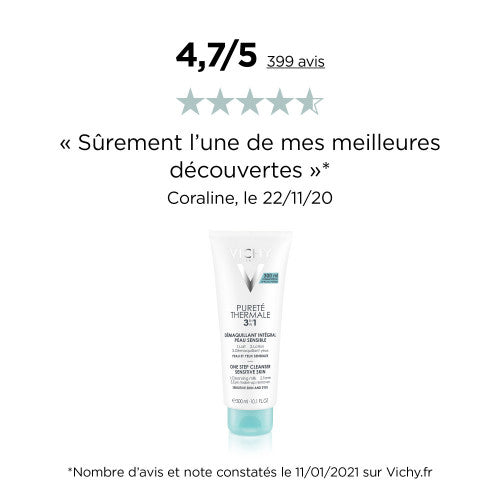 Vichy Pureté Thermale Integral 3-in-1 Makeup Remover 300ml, alternate angle