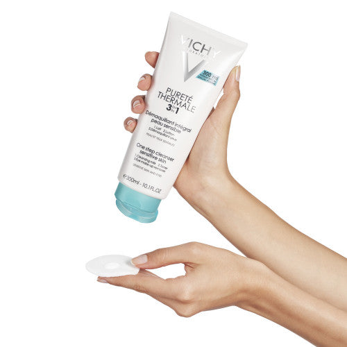 Vichy Pureté Thermale Integral 3-in-1 Makeup Remover 300ml, ingredient panel
