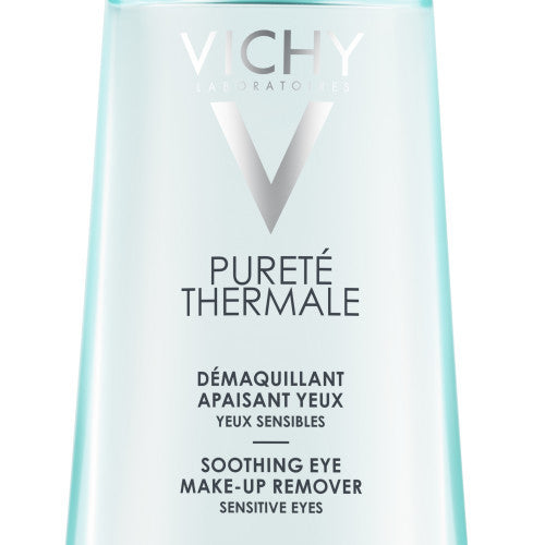 Vichy Pureté Thermale Soothing Eye Make-Up Remover Sensitive 100ml, packaging detail