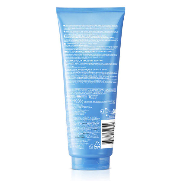 Vichy After Sun Milk, back of the tube