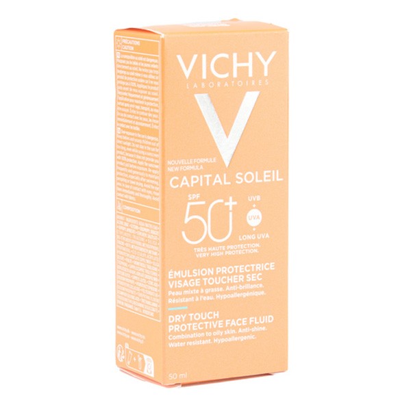Vichy Capital Soleil, front of the box