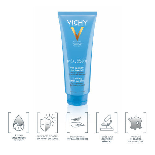 Vichy Solaire Soothing After Sun Milk 300ml, alternate angle