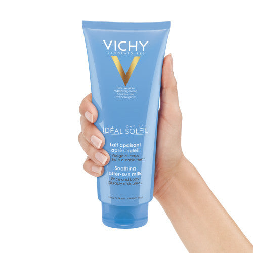 Vichy Solaire Soothing After Sun Milk 300ml, side view