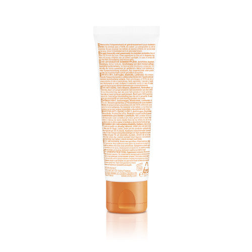 Vichy Capital Soleil Anti-Oxidant Care SPF 50 sunscreen 50ml bottle, product close-up