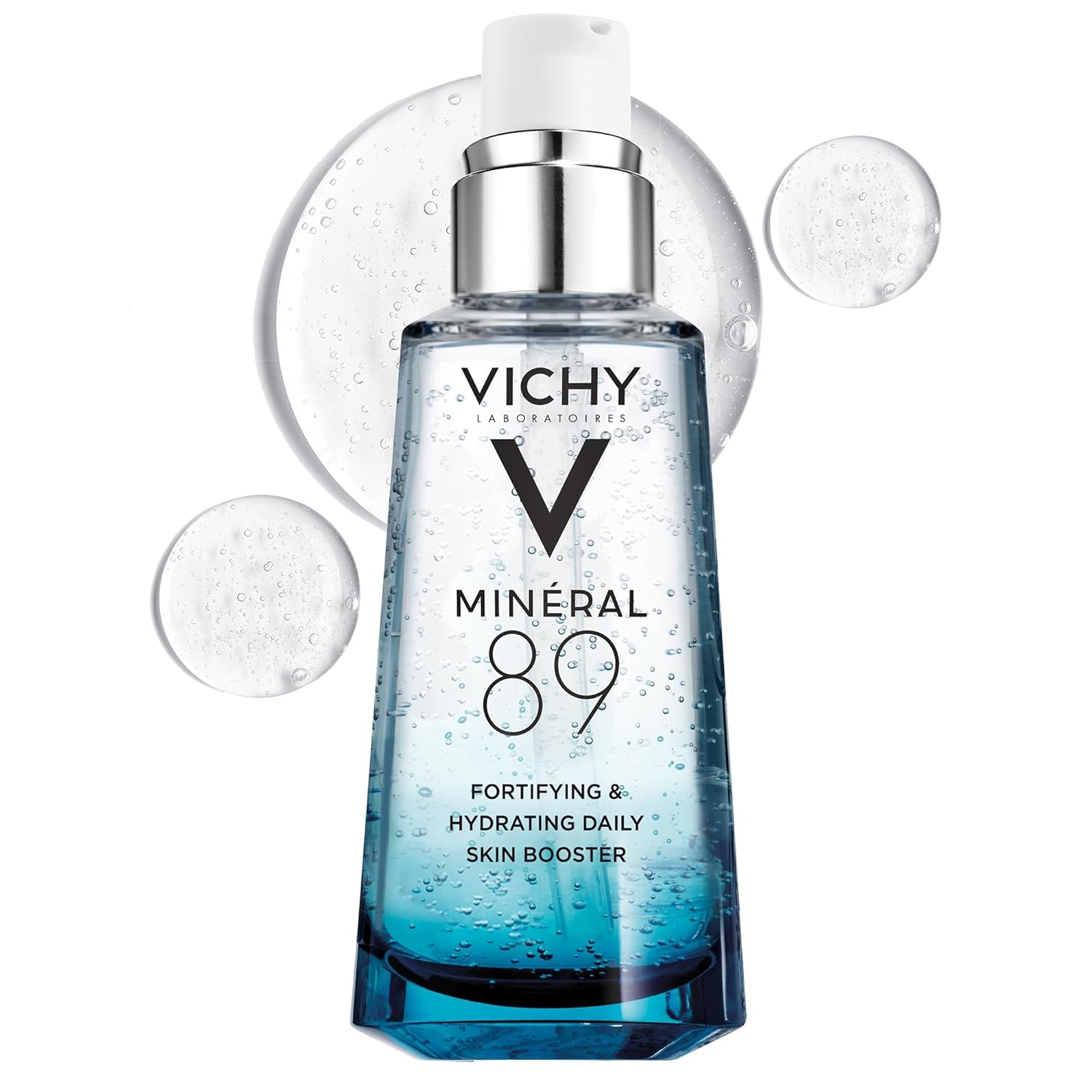 Vichy Mineral 89 Hyaluronic Acid Serum bottle, view 1